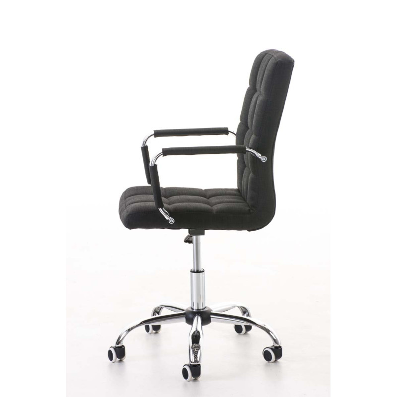 Silla De Oficina Deli V2 En Tela Negro