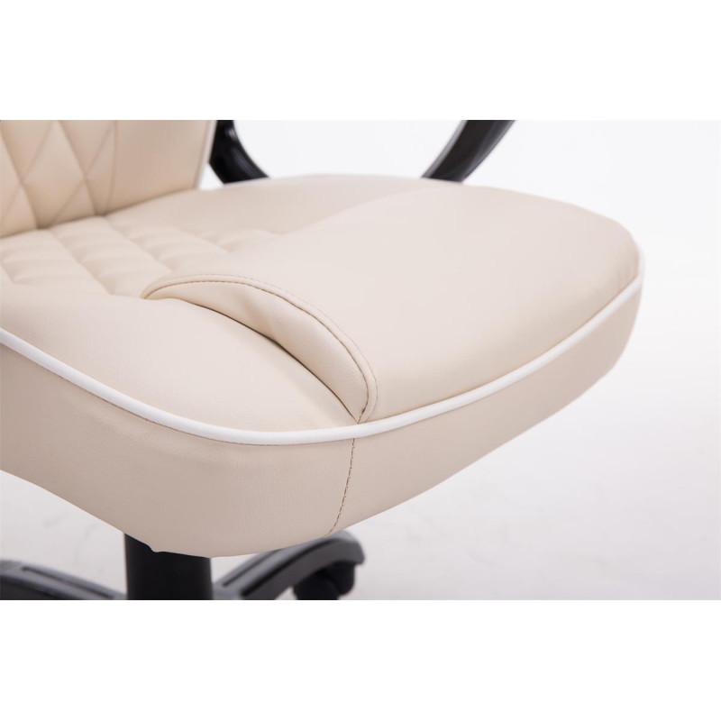 Fauteuil de bureau BIG XXX crème