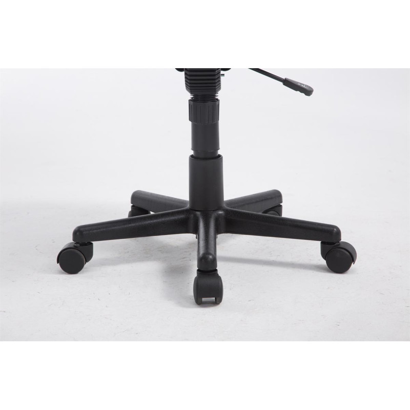 Tabouret de travail Bastian, noir et violet