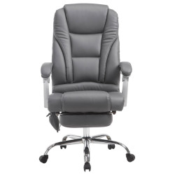 Fauteuil de bureau Pacific avec fonction massage grise