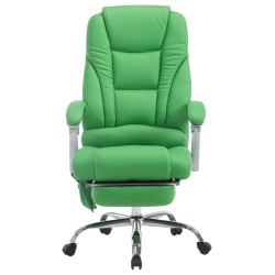 Fauteuil de bureau Pacific avec fonction massage verte