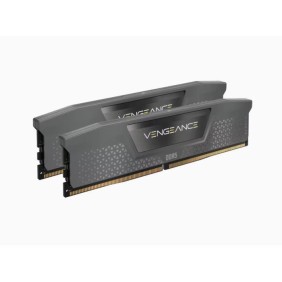 Mémoire RAM - CORSAIR - Vengeance DDR5 - 32GB 2x16GB DIMM - 6000 MHz - 1,35V - Gris (CMK32GX5M2D6000Z36)