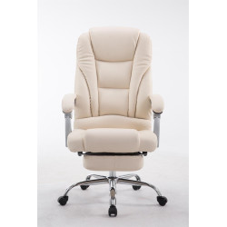 Fauteuil de bureau Pacific crème