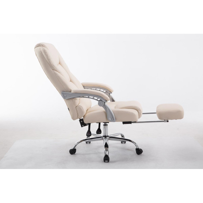 Fauteuil de bureau Pacific crème