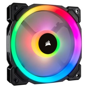 CORSAIR Corsair LL Series, LL120 RGB, 120mm Dual Light Loop RGB LED PWM Fan, Single Pack     (CO-9050071-WW)