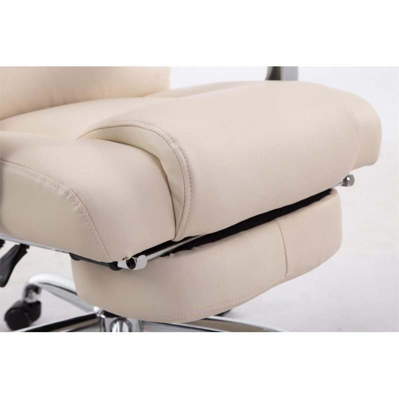 Fauteuil de bureau Pacific crème