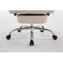 Fauteuil de bureau Pacific crème