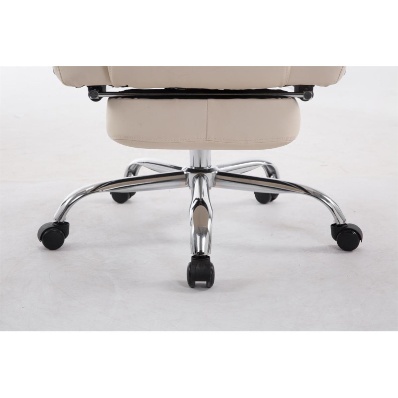 Fauteuil de bureau Pacific crème