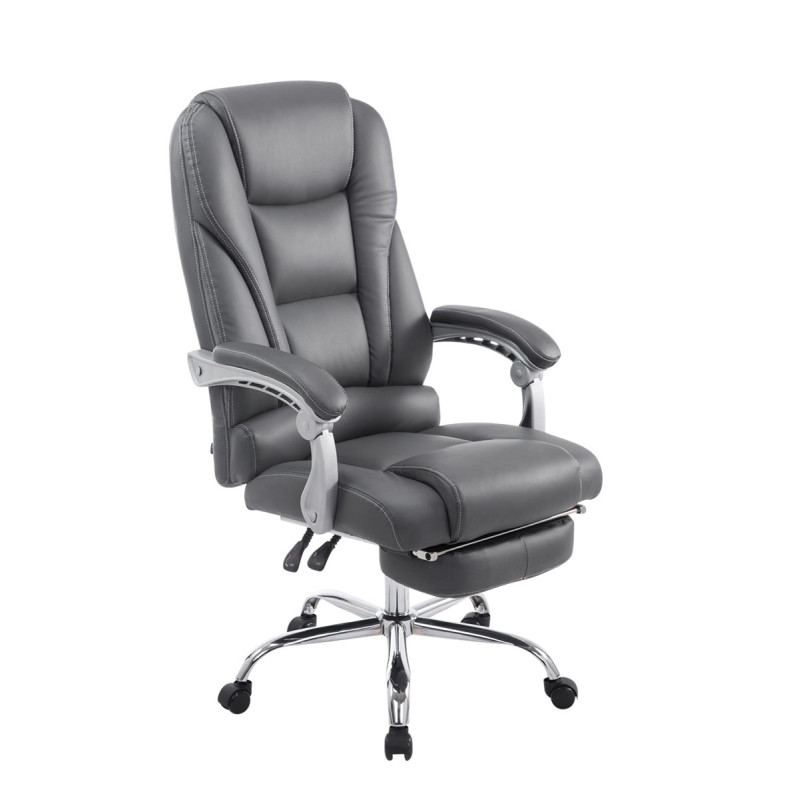 Fauteuil de bureau gris Pacifique