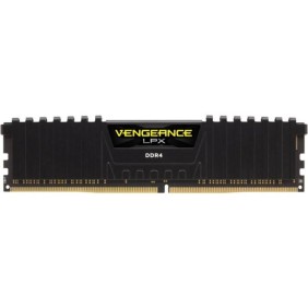 Mémoire RAM - CORSAIR - Vengeance LPX DDR4 - 16GB 2x8GB DIMM - 3200 MHz  - 1.35V - Noir (CMK16GX4M2B3200C)