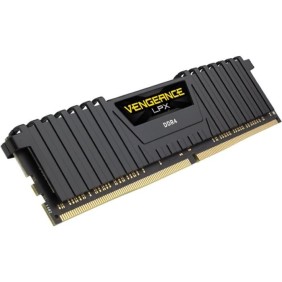 Mémoire RAM - CORSAIR - Vengeance LPX DDR4 - 16GB 2x8GB DIMM - 3000 MHz  - 1.35V - Noir (CMK16GX4M2D3000C)