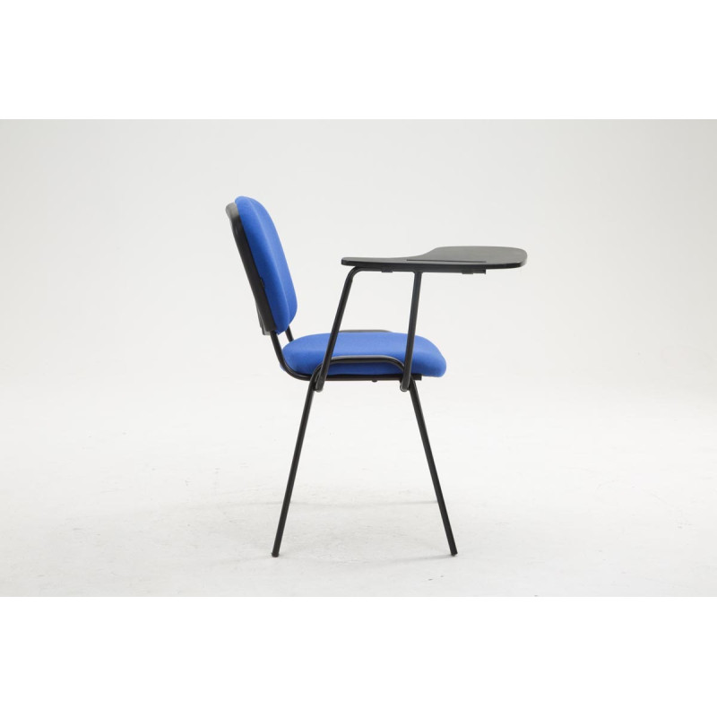 Chaise Ken avec table pliante en tissu bleu