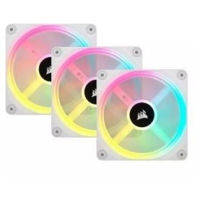 CORSAIR - QX RGB Series - iCUE LINK QX120 RGB WHITE - Ventilation PC - 120mm - Starter Kit