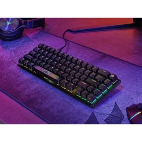 Clavier gaming optique et mécanique - CORSAIR - K65 PRO MINI - Rétroéclaire LED RGB - Switchs CORSAIR OPX - Noir