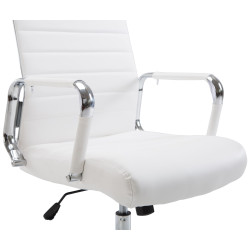 Fauteuil de bureau Columbus blanche
