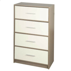 Commode Max Home Blanc Gris...