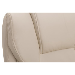 Fauteuil de bureau Texas V2 crème