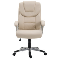 Fauteuil de bureau Texas V2 crème