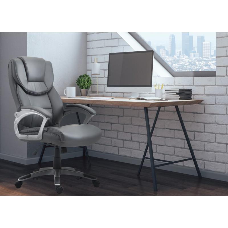 Chaise de bureau Texas V2 grise