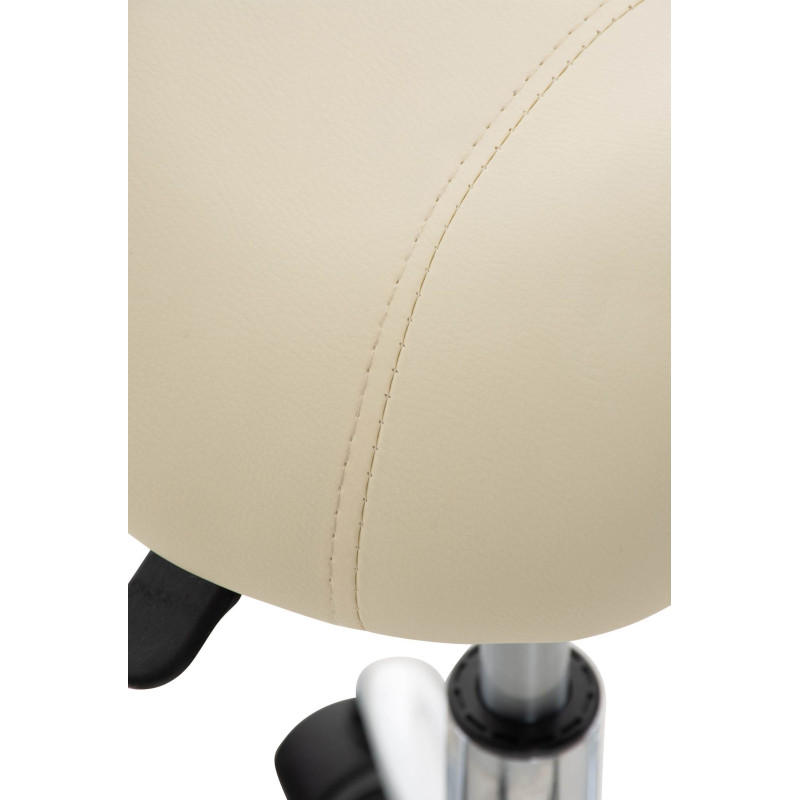 Tabouret de travail crème Reno