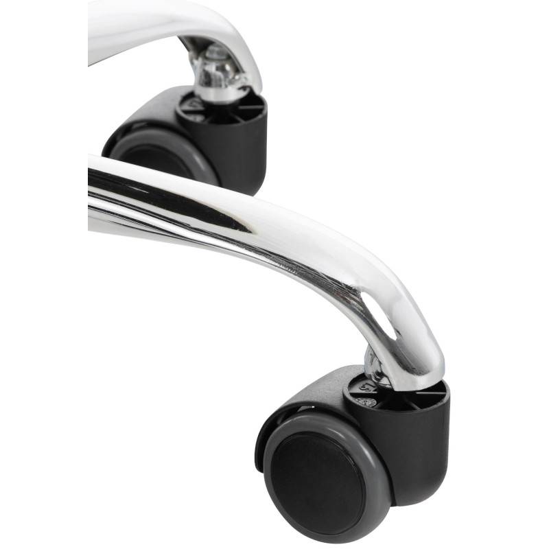 Taburete Con Ruedas Reno Negro