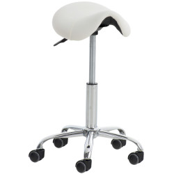 Tabouret de travail Reno blanc