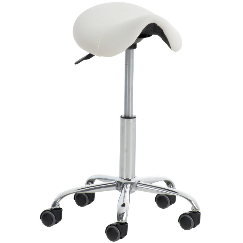 Tabouret de travail Reno blanc