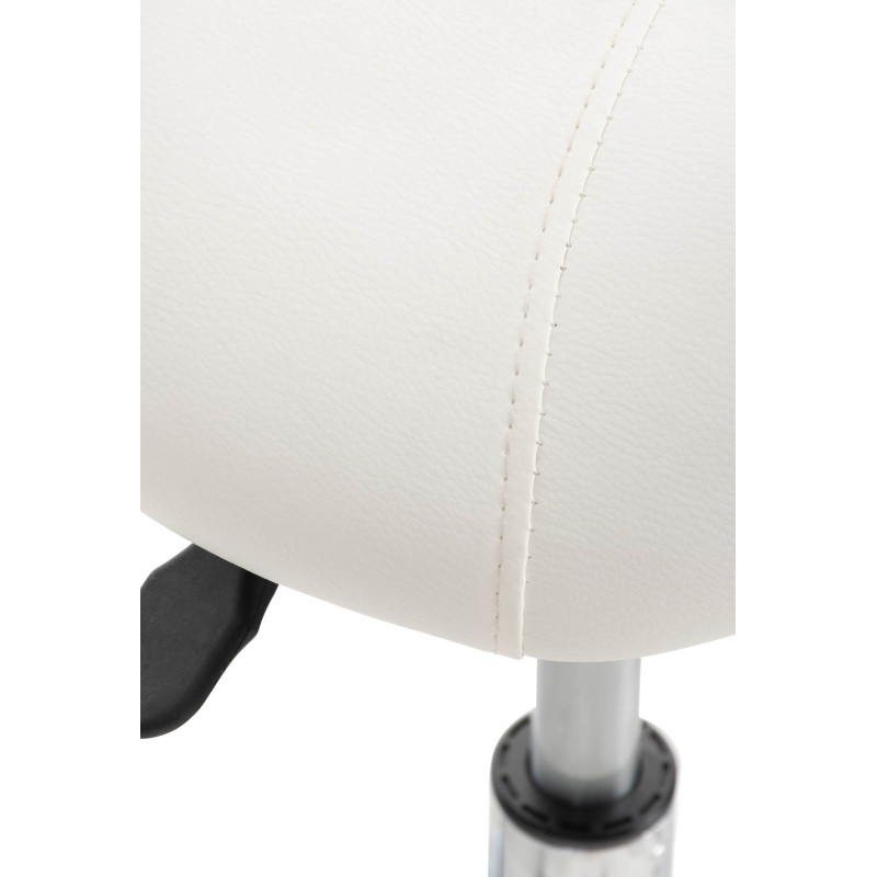 Tabouret de travail Reno blanc