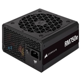 CORSAIR - RM750e - Bloc d'alimentation - 750 Watts - ATX 3.0 Silencieuse - Certifié 80 PLUS Gold - (CP-9020262-EU)