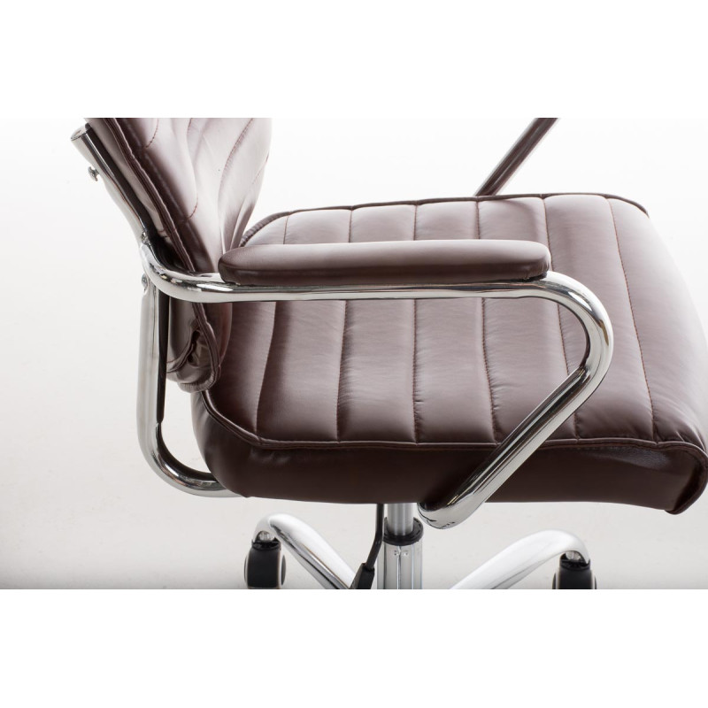 Fauteuil de bureau Rako V2 rouge bordeaux