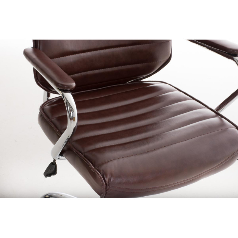 Fauteuil de bureau Rako V2 rouge bordeaux