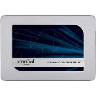 CRUCIAL - Disque SSD Interne - MX500 - 500Go - 2,5 (CT500MX500SSD1)