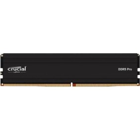 Mémoire RAM - CRUCIAL - PRO DDR5 - 48Go - DDR5-5600 - UDIMM CL46 (CP48G56C46U5)