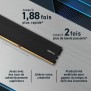 Mémoire RAM - CRUCIAL - PRO DDR5 - 48Go (2x24Go) - DDR5-5600 - UDIMM CL46 (CP2K24G56C46U5)