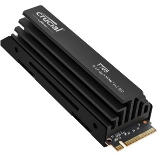 SSD Interne Gaming avec Dissipateur Premium - CRUCIAL - T705 SSD 4To PCIe Gen5 NVMe M.2 (2024) - CT4000T705SSD5