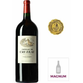 Magnum Château de Cruzeau 2020 Pessac Léognan - Vin Rouge de Bordeaux