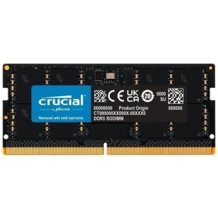 Mémoire RAM - CRUCIAL - DDR5-4800 SODIMM - 32 Go (CT32G48C40S5)