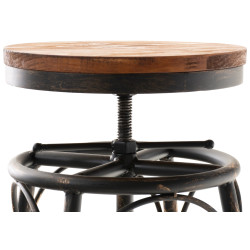 Set di 2 sgabelli da bar Beam in bronzo