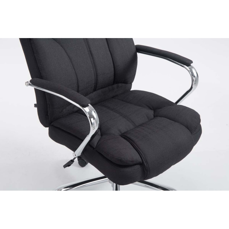 Fauteuil de bureau BIG Xanthos tissu V2 noir