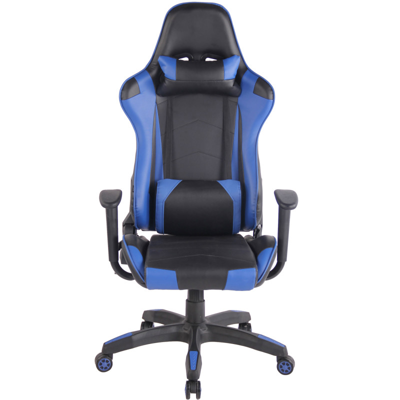 Fauteuil de bureau Miracle V2 noir/bleu