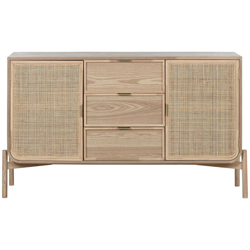 Buffet Home ESPRIT Rotin Sapin 136 x 38 x 80 cm