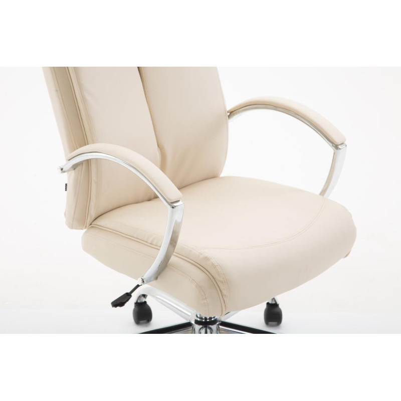 Silla De Oficina XL Vaud Crema