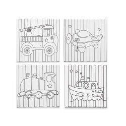 Toile Pincello 29100259 Bois Tissu 12 Unités