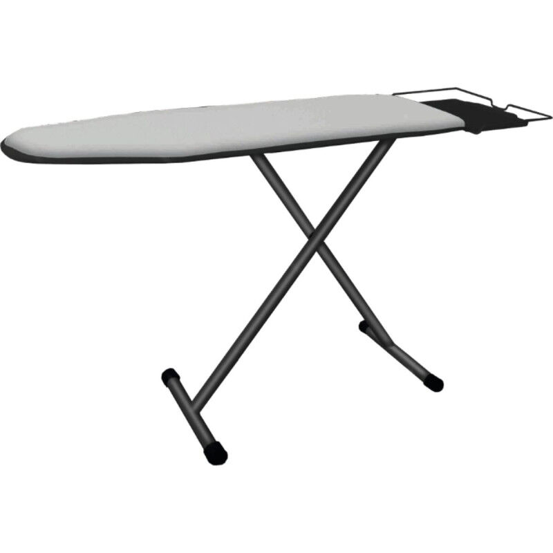 Table à Repasser Braun Noir Gris perlé Bois (Reconditionné B)
