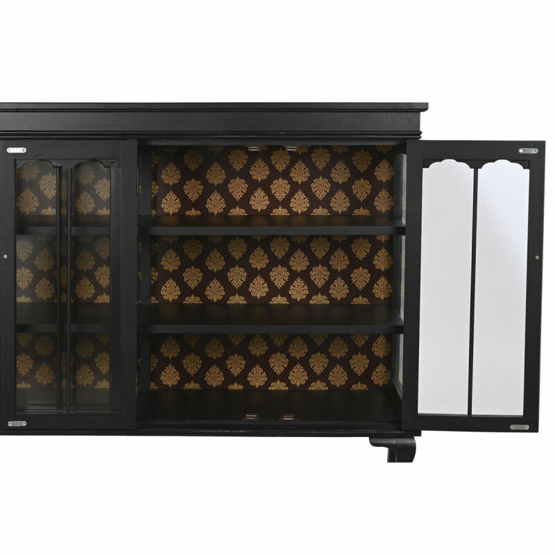 Buffet DKD Home Decor Noir (Reconditionné B)
