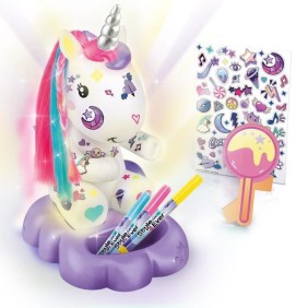 Lampe Licorne a Décorer Cosmique Edition Collector - Canal Toys