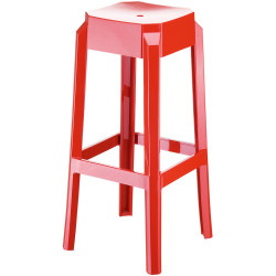 Tabouret de bar Fox rouge
