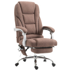 Fauteuil de bureau Pacific avec fonction massage marron