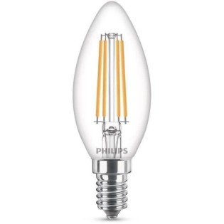 Ampoule LED PHILIPS Non dimmable - E14 - 60W - Blanc Froid