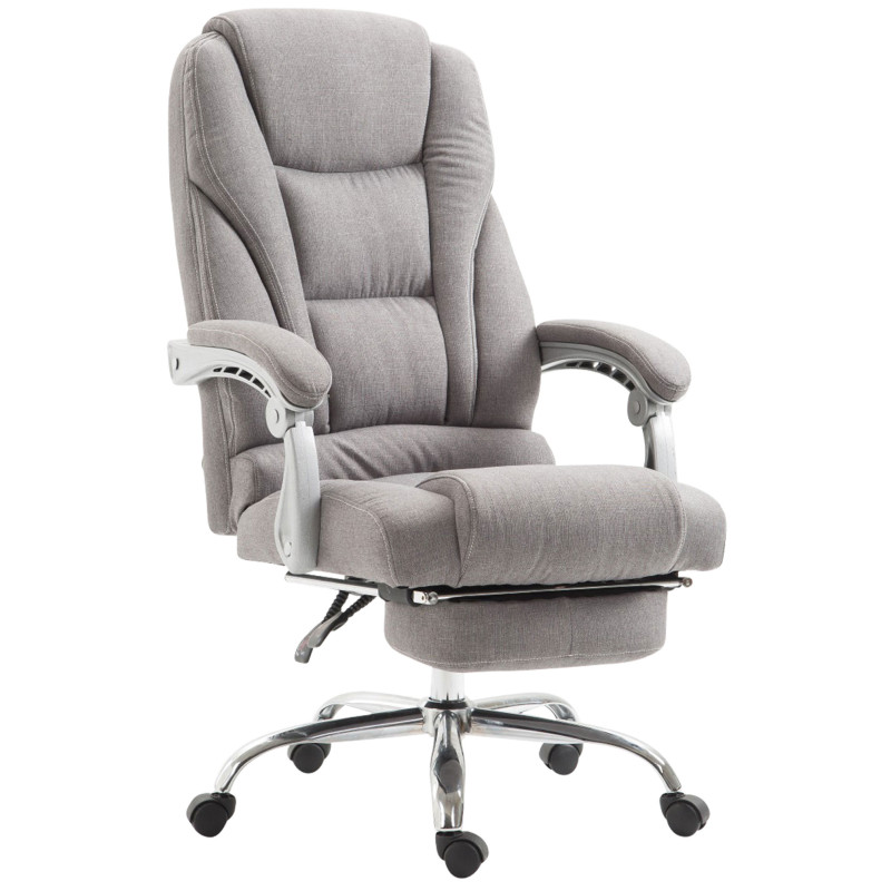 Fauteuil de bureau Pacific tissu gris